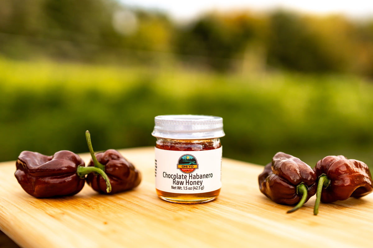 Chocolate Habanero Raw Honey Ohiyo Pepper Co.