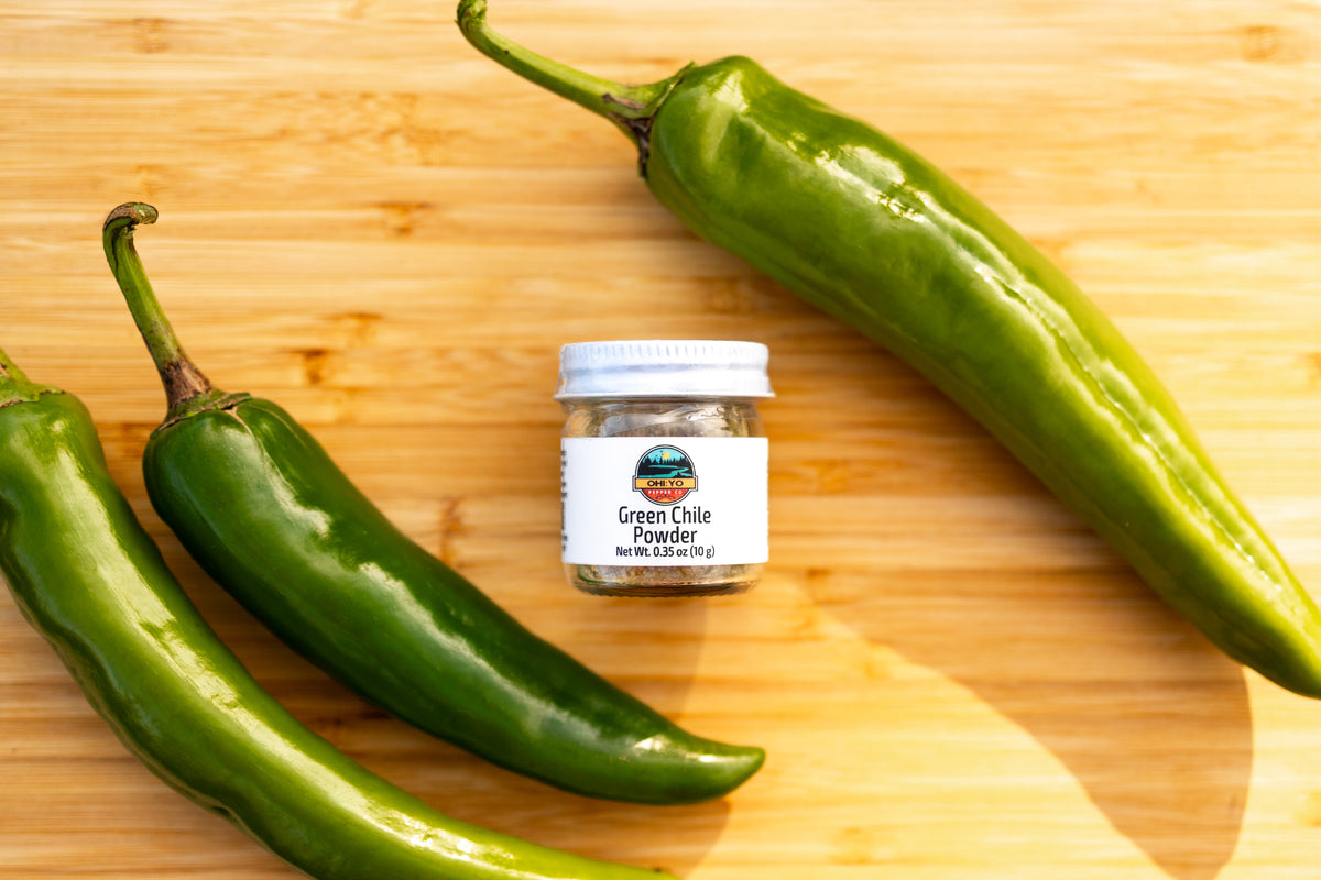 Green Chile Powder Ohiyo Pepper Co.