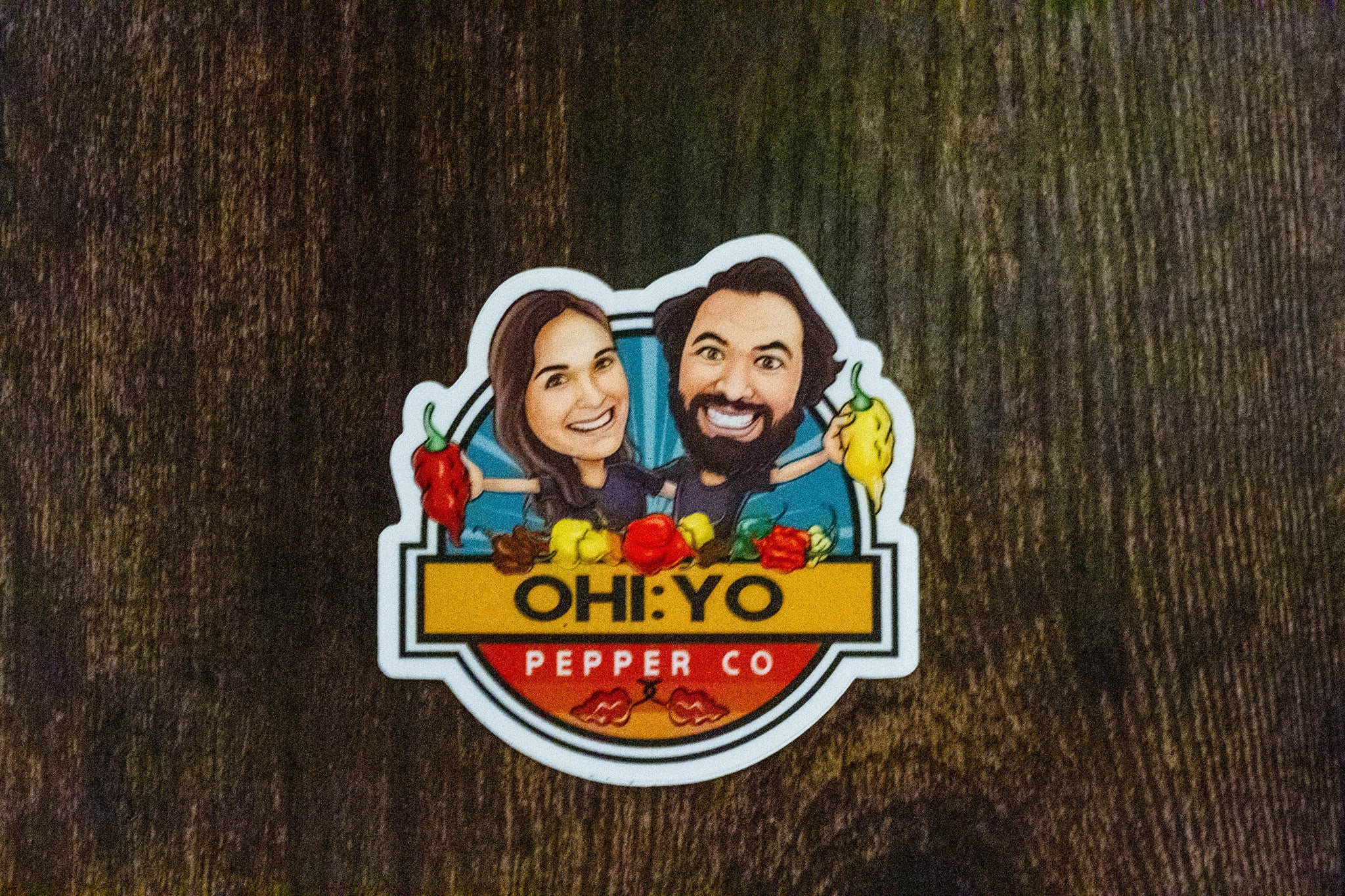 Caricature Logo Sticker