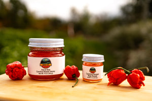Carolina Reaper Raw Honey