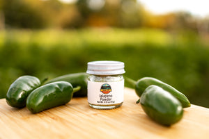 freeze dried jalapeno peppers
