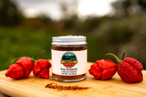 freeze dried scorpion peppers blended with spices to make this zesty taco seasoning
